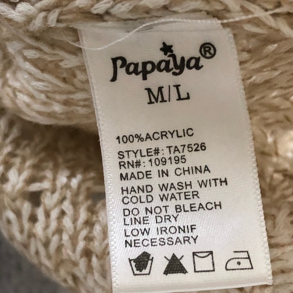 Loose Fitting Long Sleeve Knit 🧶 Sweater Top - Picture 6 of 8